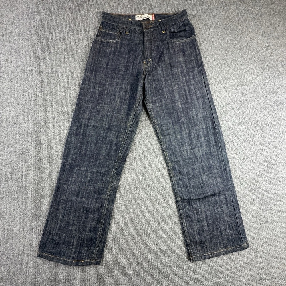 Levis 569 Jeans Mens 29x30 Dark Wash Blue Loose Straight Relaxed Denim LL-1234